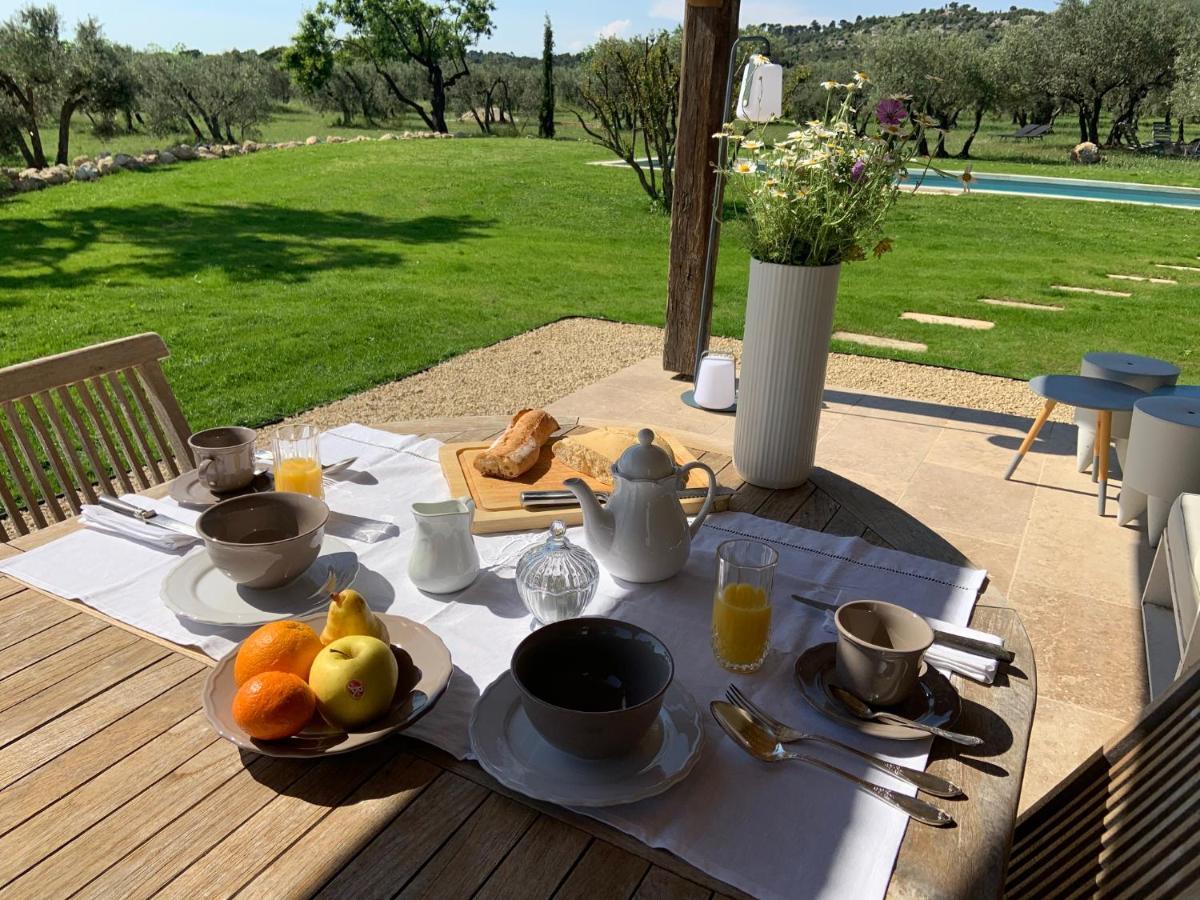 Bed and Breakfast La Bergerie De Cigalon Mouries Exteriér fotografie