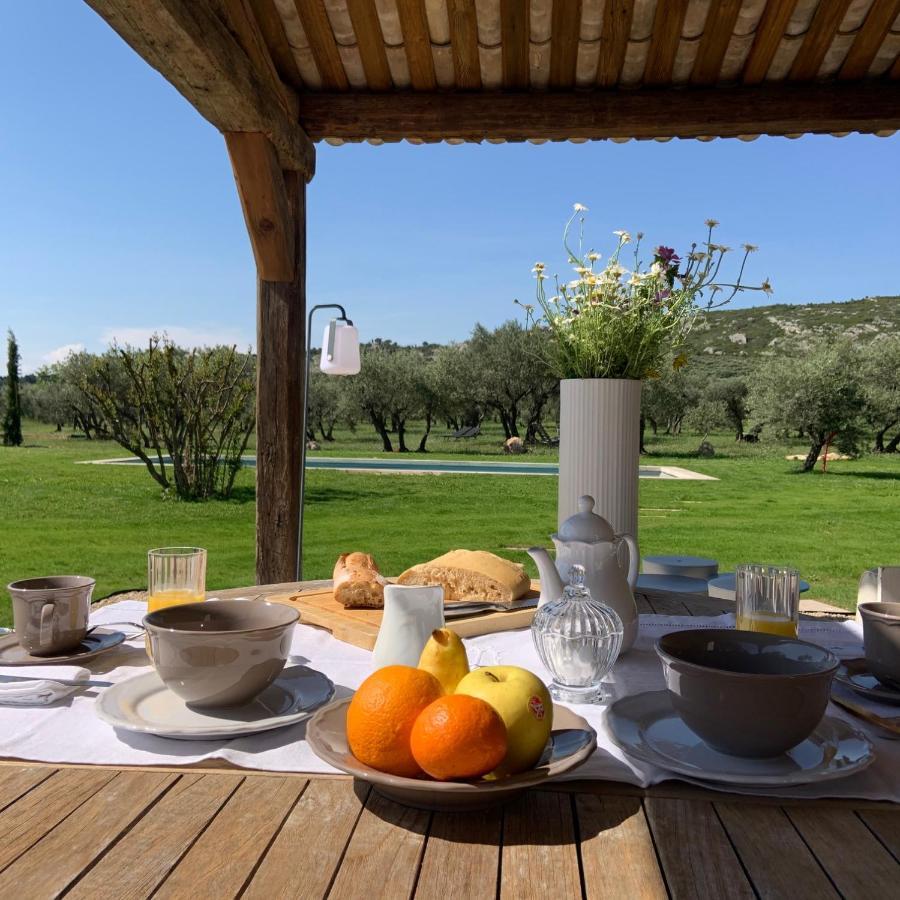 Bed and Breakfast La Bergerie De Cigalon Mouries Exteriér fotografie