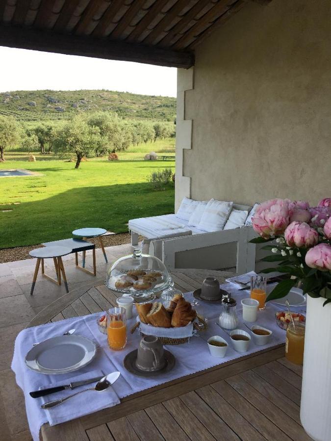 Bed and Breakfast La Bergerie De Cigalon Mouries Exteriér fotografie
