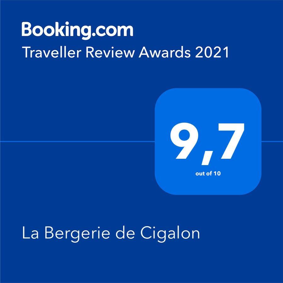 Bed and Breakfast La Bergerie De Cigalon Mouries Exteriér fotografie